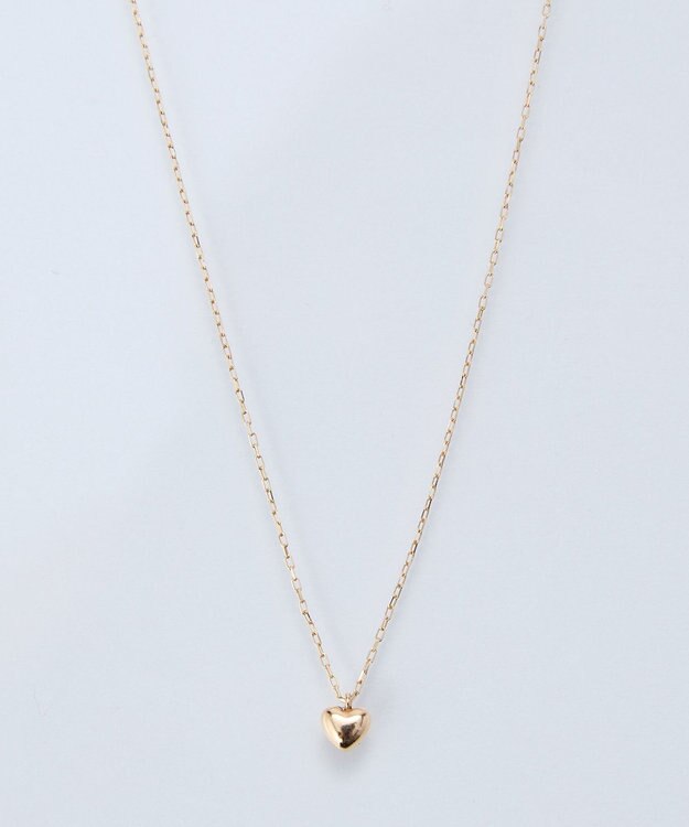Phoebe 【K10】ワントップハートネックレス/全長:40cm ゴールド