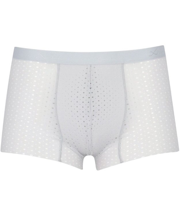 CW-X 【MEN】 CW-X スポーツショーツ 【3Dフィットパンチングショーツ】 ショート丈 高いストレッチ性 立体パターン設計 ムレにくい(本体) メンズ HSO130 /ワコール シルバーグレー