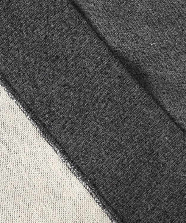 JOSEPH ABBOUD MOUNTAIN 【UNISEX】OG裏毛パイルエンブロイダリー パーカー グレー系