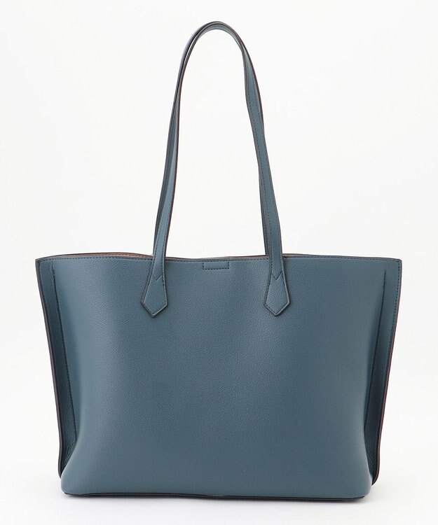 LA BAGAGERIE 【MONICA】バイカラーA4トート ネイビー