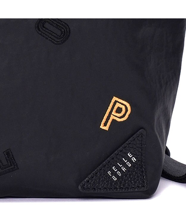 PELLE BORSA 2WAYミニトート Wrinkle リンクル 6523 ブラック