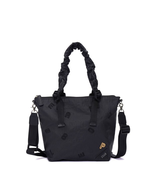 PELLE BORSA 2WAYミニトート Wrinkle リンクル 6523 ブラック