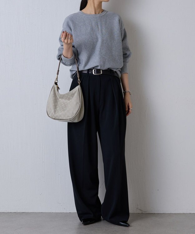 russet 2WAYショルダーバッグ【ナイロンジャガード】(CE-1446) Ecru