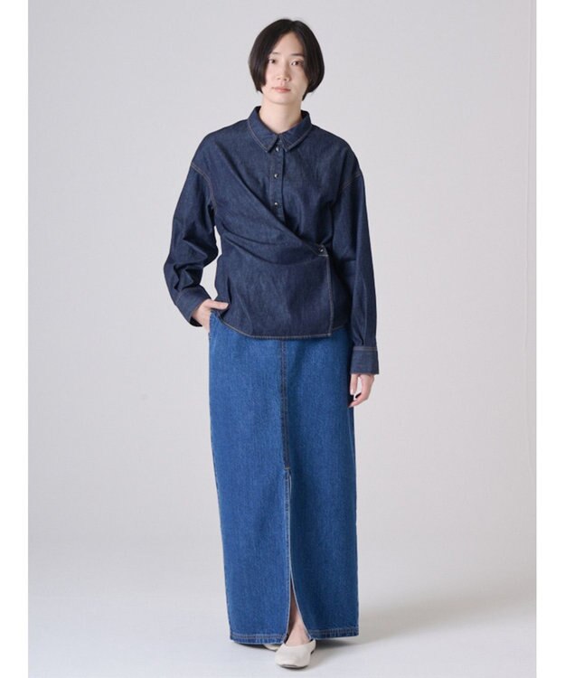 Ripo trenta anni CACHE-COEUR DENIM SH INDIGO