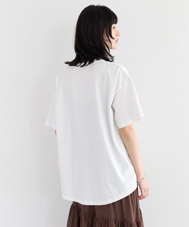 YECCA VECCA 【UVカット】フォトプリントTee Off White