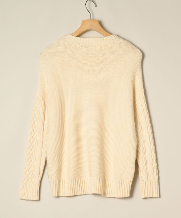 ONWARD Reuse Park 【any SiS】ニット秋冬 オフホワイト