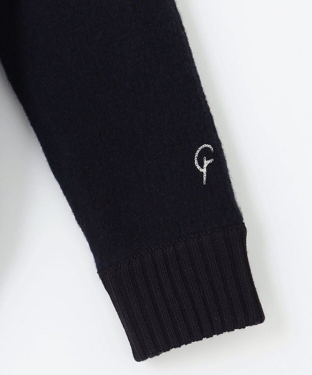 23区GOLF 【23Fondation/WOMEN】エアー ニットアウター ネイビー系