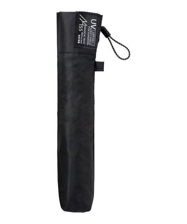 MOONBAT 【遮光100％/超軽量】マジで軽い傘 晴雨兼用 折りたたみ日傘 55cm マジカルテックプロテクション ブラック