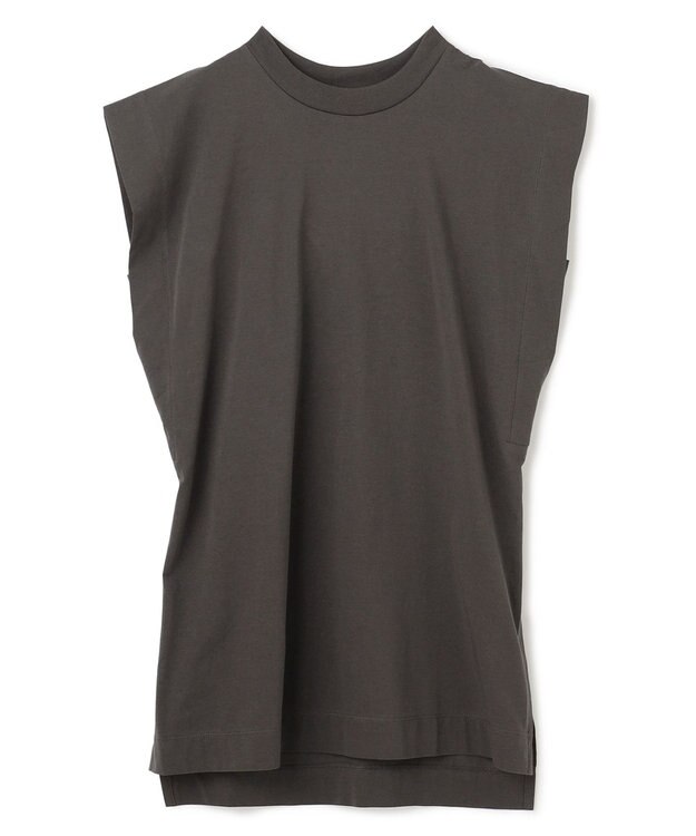 uncrave プレミアムジャージー ノースリーブトップス スレート