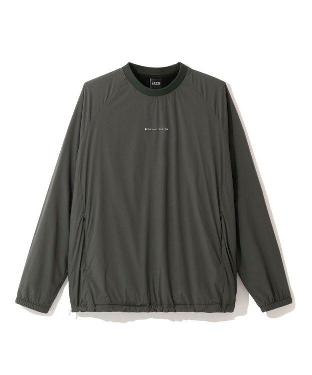 ZERO HALLIBURTON 【撥水・保温】 サーモフライ プルオーバー型ウィンドブレーカー ZHG-M5A2b  85109 カーキ