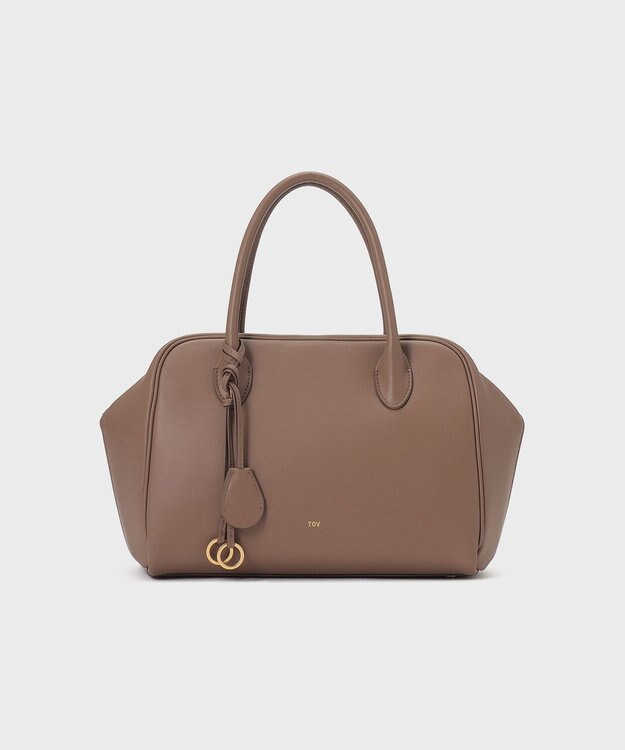 GRACE CONTINENTAL TOV MOU BAG S ブラウン