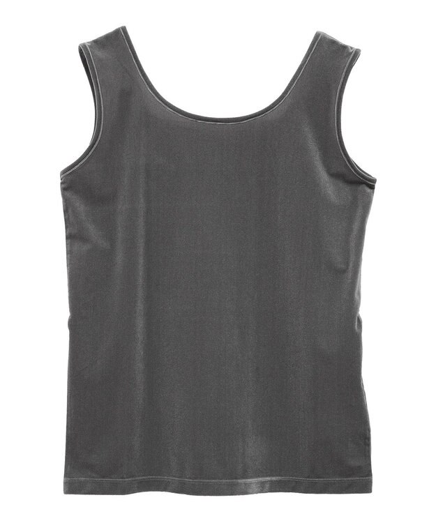 Green Parks ２Ｗａｙベロアタンクトップ Dark Gray
