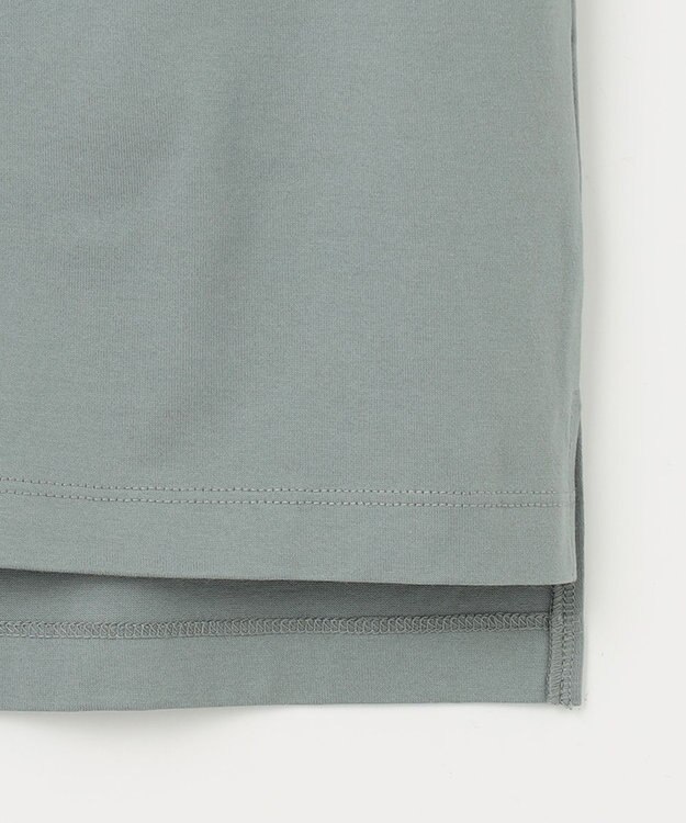 J.PRESS LADIES L ロゴTシャツ ミストグリーン系