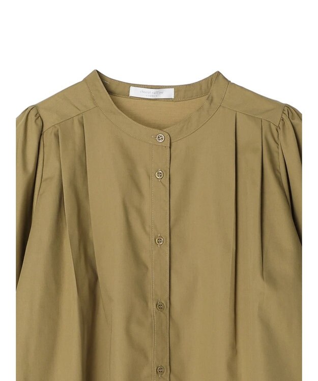 Green Parks タックブラウス Beige