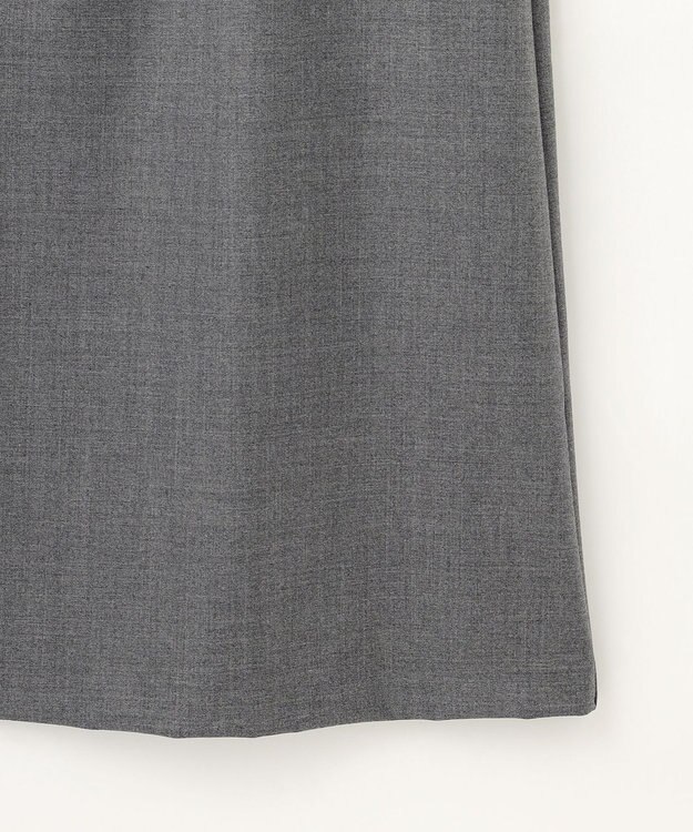 J.PRESS LADIES 【洗える】ANASTASIA milled ワンピース ライトグレー系