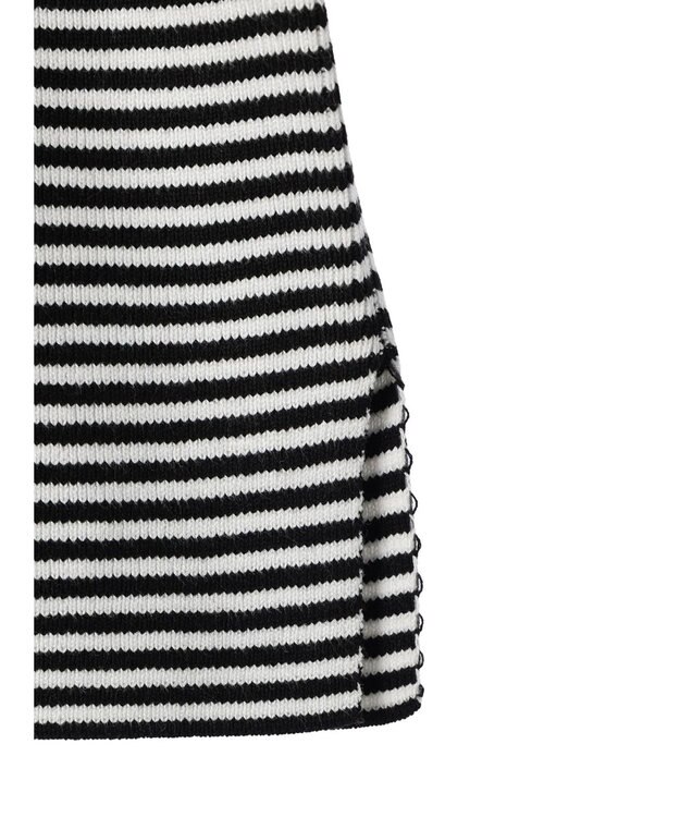 AMERICAN HOLIC ５分袖リブニットプルオーバー Border