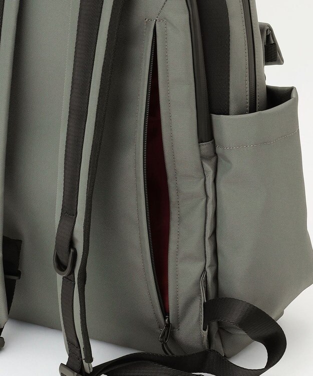 Y'SACCS 【大人のおしゃれ手帖5月号掲載】鶴田真由×Y'SACCS　フラップリュックサック ダークグレー