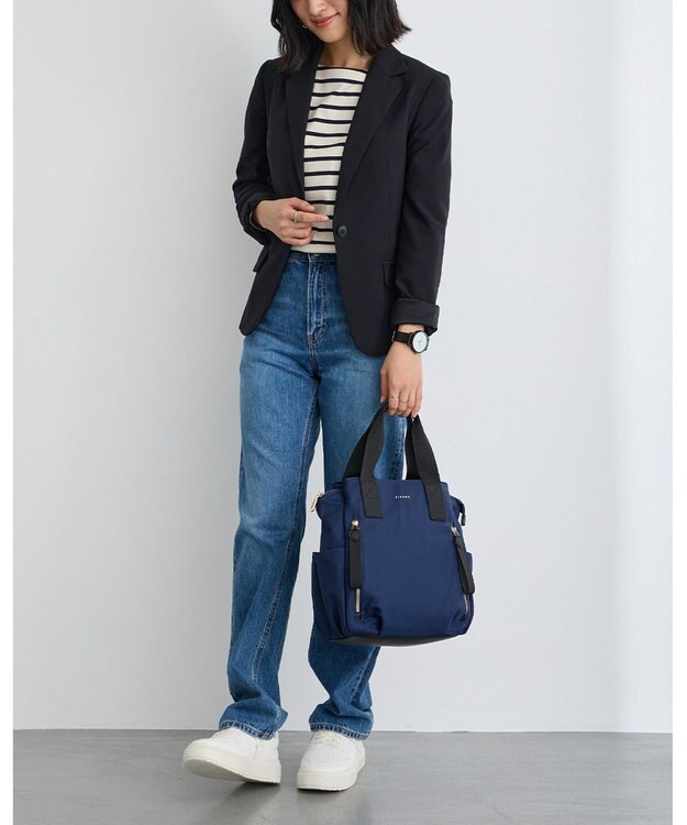 MioFIRANO はっ水軽量ナイロン2WAYリュック　FIRANO フィラノ NAVY