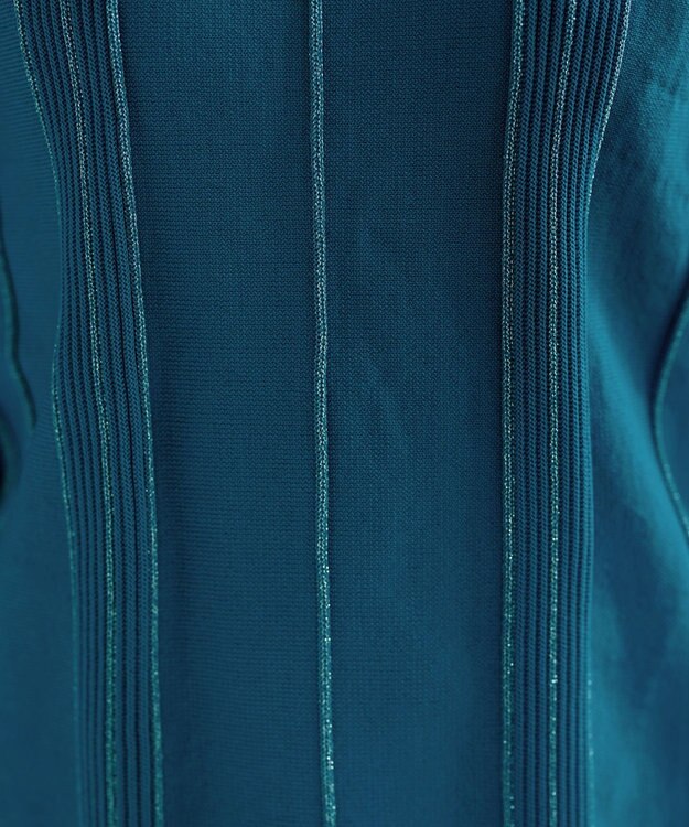 Tiaclasse ラメリブドルマントップス ターコイズ