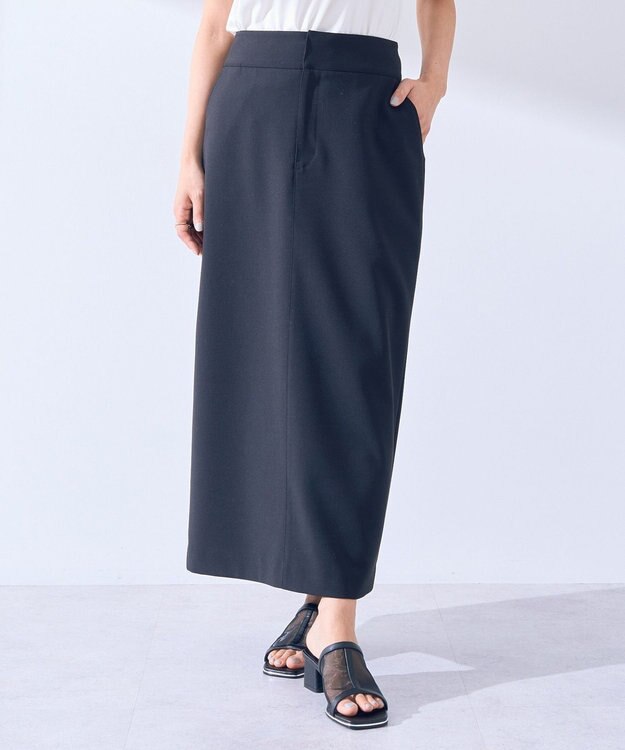 YECCA VECCA タイトロングスカート Black