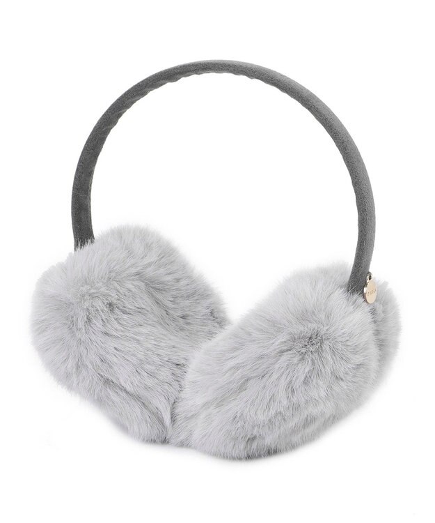 MOONBAT 【ラッピングBOX付き】FURLA ハート型イヤマフ グレー