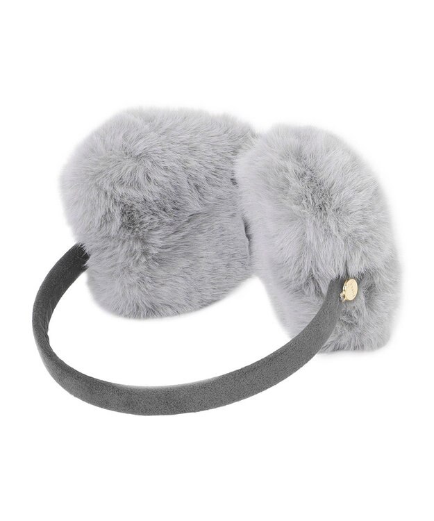 MOONBAT 【ラッピングBOX付き】FURLA ハート型イヤマフ グレー