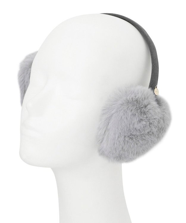 MOONBAT 【ラッピングBOX付き】FURLA ハート型イヤマフ グレー