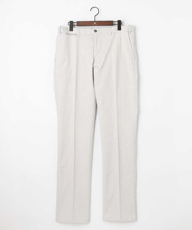 JOSEPH ABBOUD 【キングサイズ・カラー豊富】人気！ウエストも伸びる！ オーガニックストレッチパンツ アイボリー系