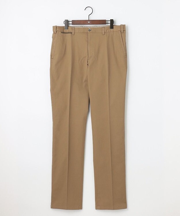 JOSEPH ABBOUD 【キングサイズ・カラー豊富】人気！ウエストも伸びる！ オーガニックストレッチパンツ キャメル系