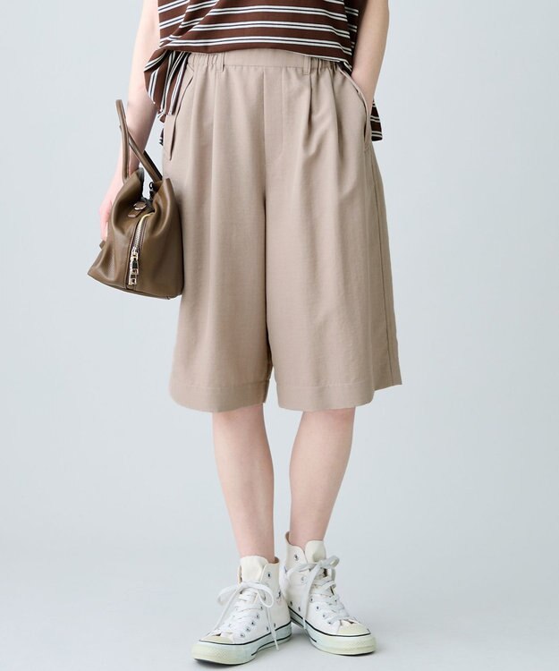 ANY ブリーズタックハーフパンツ（セットアップ着用可） サンドベージュ