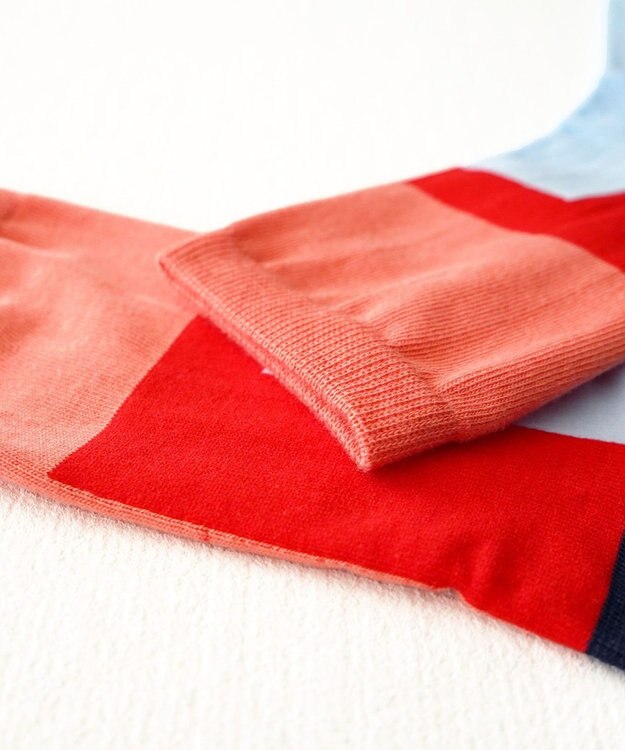 nitorito 【UNISEX】米沢オリジナル柄 oh hori 靴下 pink