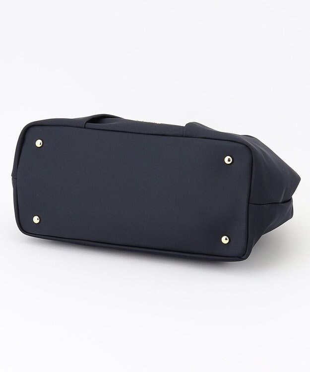 TOCCA 【A4サイズ対応・撥水】POINT OF RIBBON NYLONBAG L ナイロンバッグ L ネイビー系