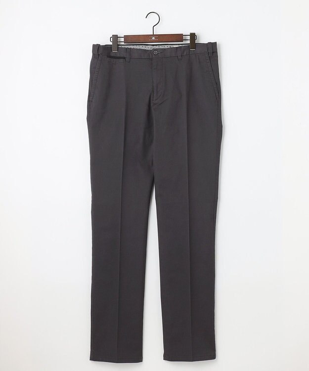 JOSEPH ABBOUD 【キングサイズ・カラー豊富】人気！ウエストも伸びる！ オーガニックストレッチパンツ グレー系