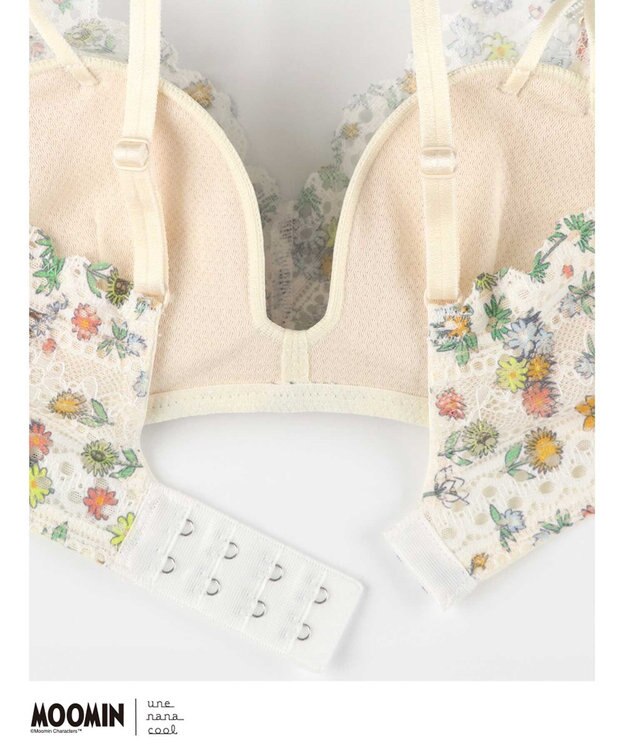 une nana cool 【MOOMIN × une nana cool 】 特別な日以外の364日つけたくなるブラ 364 レース IV