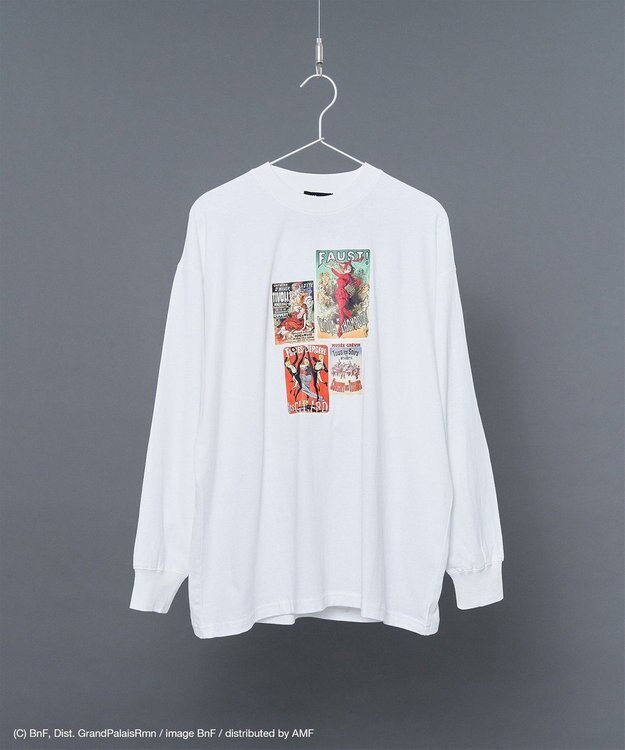 CRAFT STANDARD BOUTIQUE アートコラボ【ジュール・シェレ】ロンＴＥＥ Off White