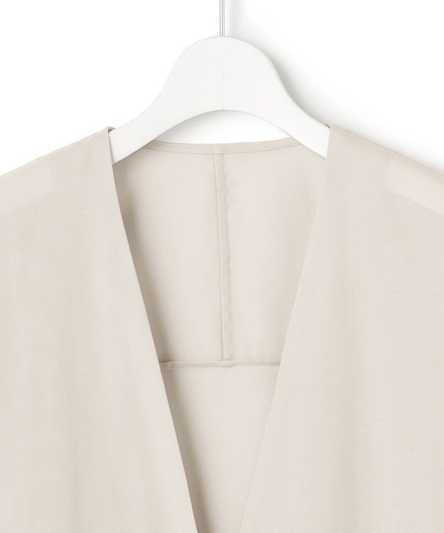 ICB 【先行予約】 ハイツイストドライメッシュ ノーカラージャケット トープ