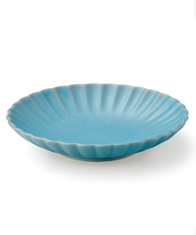 aito製作所 花皿 (M) くじゃくあお_288174