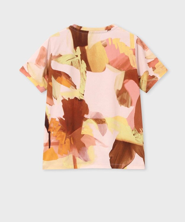 Paul Smith Floral Paint Studies 半袖Tシャツ ブラウン