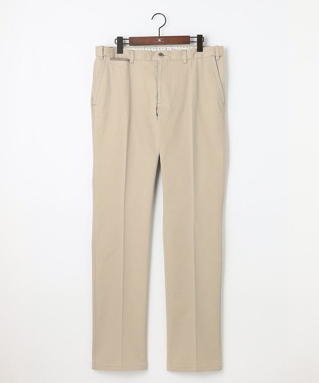 JOSEPH ABBOUD 【キングサイズ・カラー豊富】人気！ウエストも伸びる！ オーガニックストレッチパンツ ベージュ系