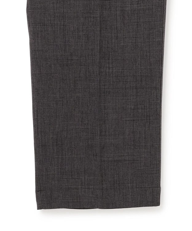 UNFILO MENS ウーリーノ 2タックスラックス グレーチェック