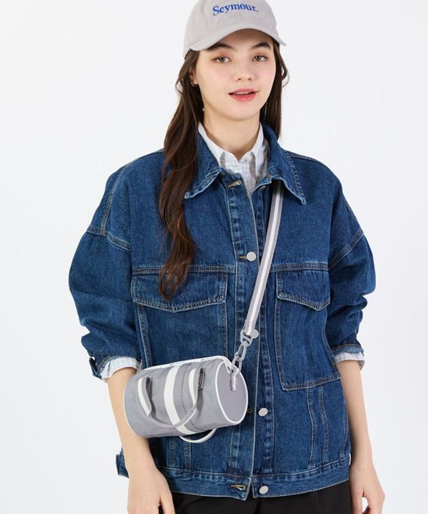 LeSportsac MINI ROLL BAG/スペクテイターピュアグレー スペクテイターピュアグレー