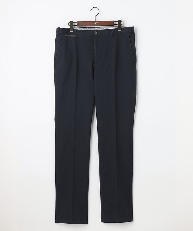 JOSEPH ABBOUD 【キングサイズ・カラー豊富】人気！ウエストも伸びる！ オーガニックストレッチパンツ ネイビー系