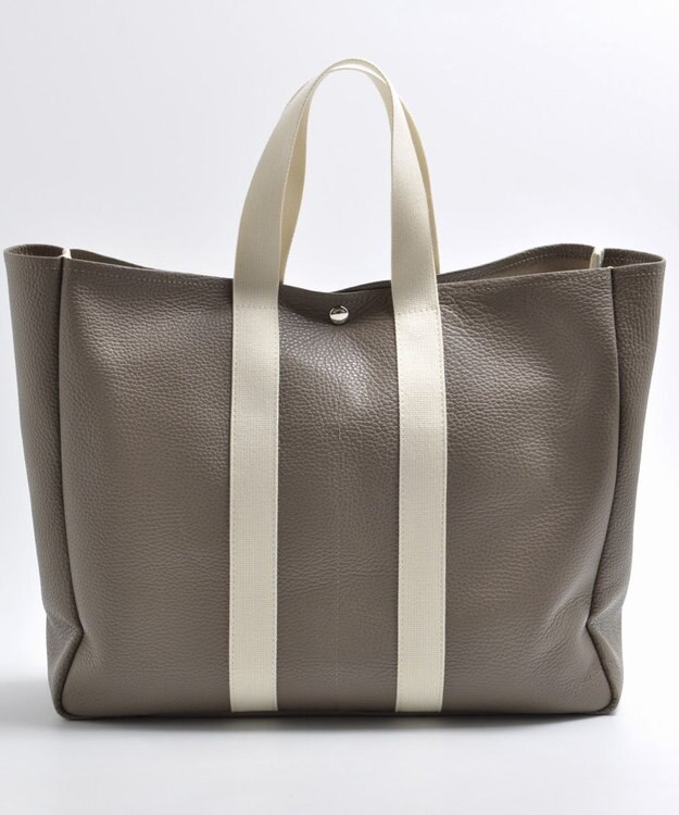 blancle シュリンクレザーベーシックトートL TAUPE