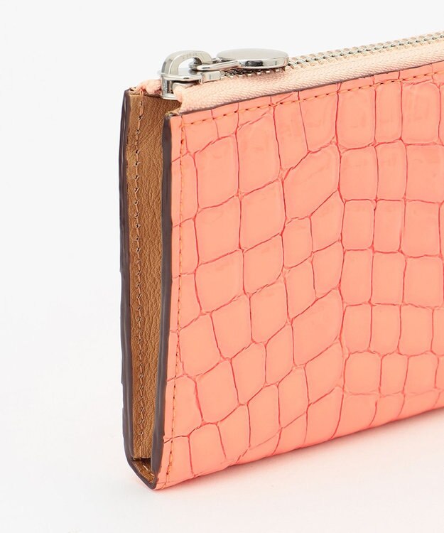 airlist Lファスナージャスト長財布 Nappage ナパージュ ピーチ