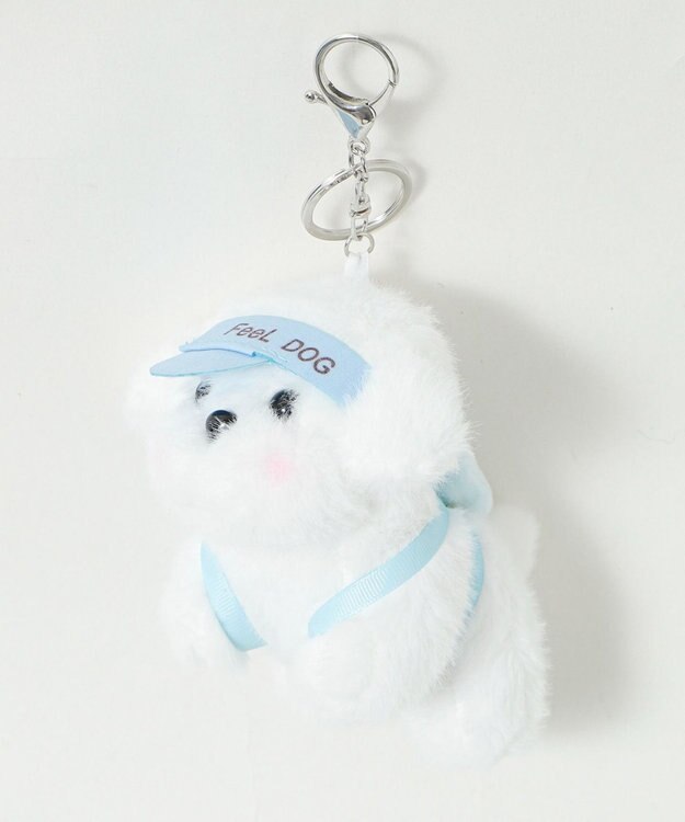 WEGO FEEL　DOGぬいぐるみキーホルダー サックス