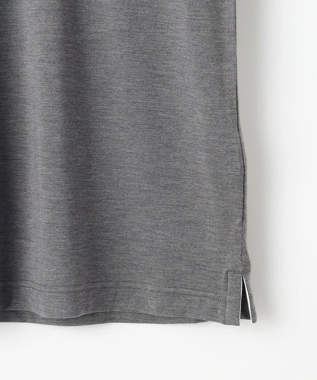 23区GOLF 【WOMEN】インナーにもおすすめなエニワイズモックネックシャツ ライトグレー系