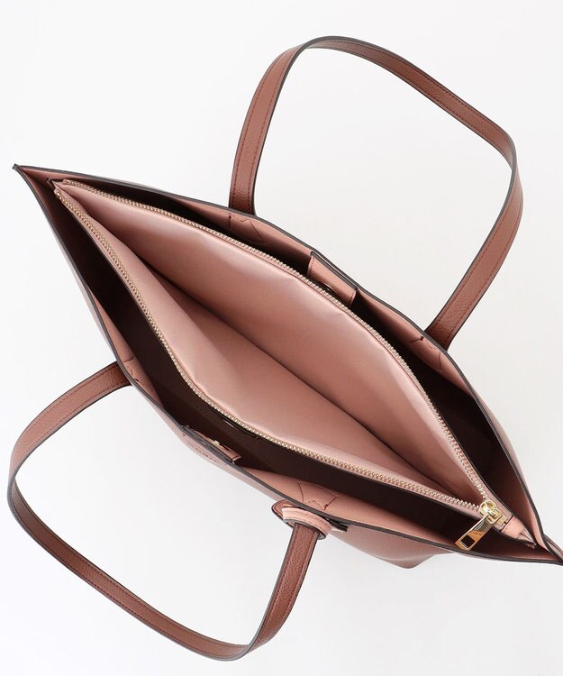 LA BAGAGERIE 【MONICA】バイカラーA4トート チョコ