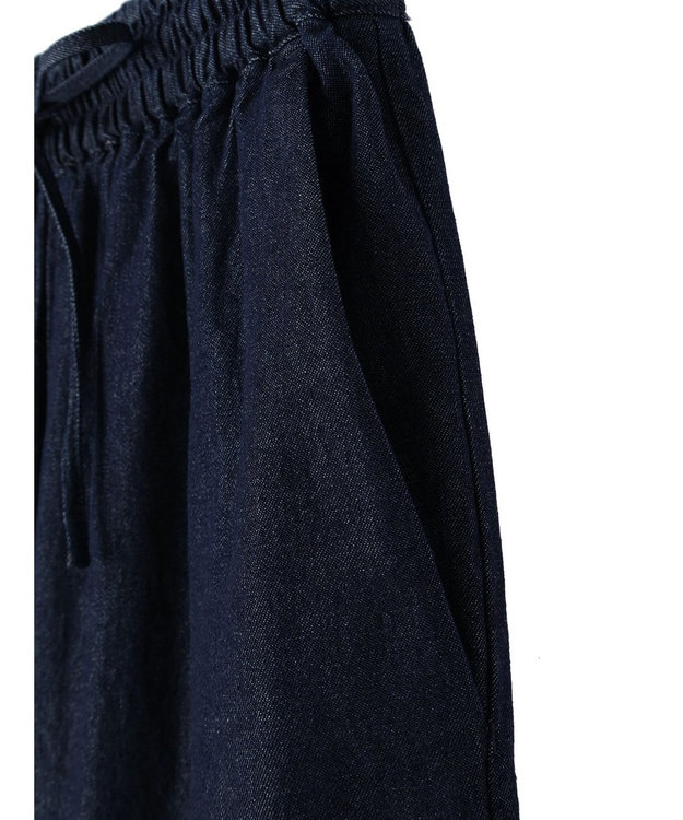 Green Parks イージーワイドパンツ Indigo