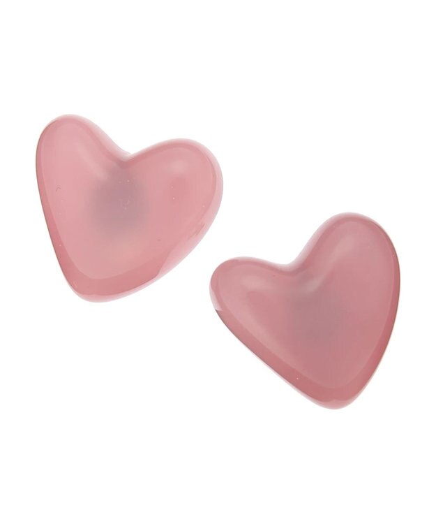 Green Parks ・ＨＡＬＦ　ＴＩＭＥ　ハートイヤリング Pink