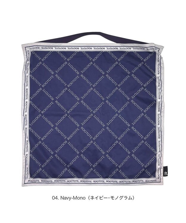 ROOTOTE 3677【ルートート】LT.タブロー50-B 04：ネイビー・モノグラム